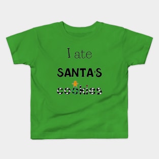 Santa's Cookies_2 Kids T-Shirt